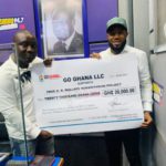 Go Ghana LLC donates GHS20,000 to Asempa FM’s Enoch Worlanyo Wallace towards his humanitarian project