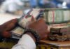 The central bank disposed of banknotes worth 600m Liberian dollars (BBC)