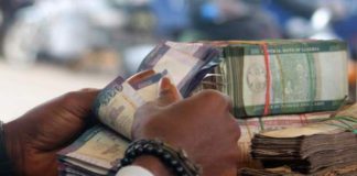 The central bank disposed of banknotes worth 600m Liberian dollars (BBC)