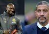 Otto Addo [L] and Chris Hughton [R]