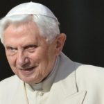 Pope emeritus Benedict XVI said Tuesday he is "of good cheer" as he faces "the final judge of my life."
