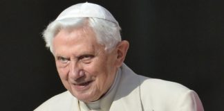 Pope emeritus Benedict XVI said Tuesday he is "of good cheer" as he faces "the final judge of my life."