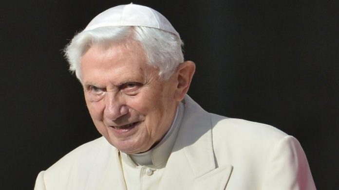 Pope emeritus Benedict XVI said Tuesday he is 