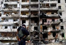 Ukraine war: Sharing space with the dead – horror outside Chernihiv