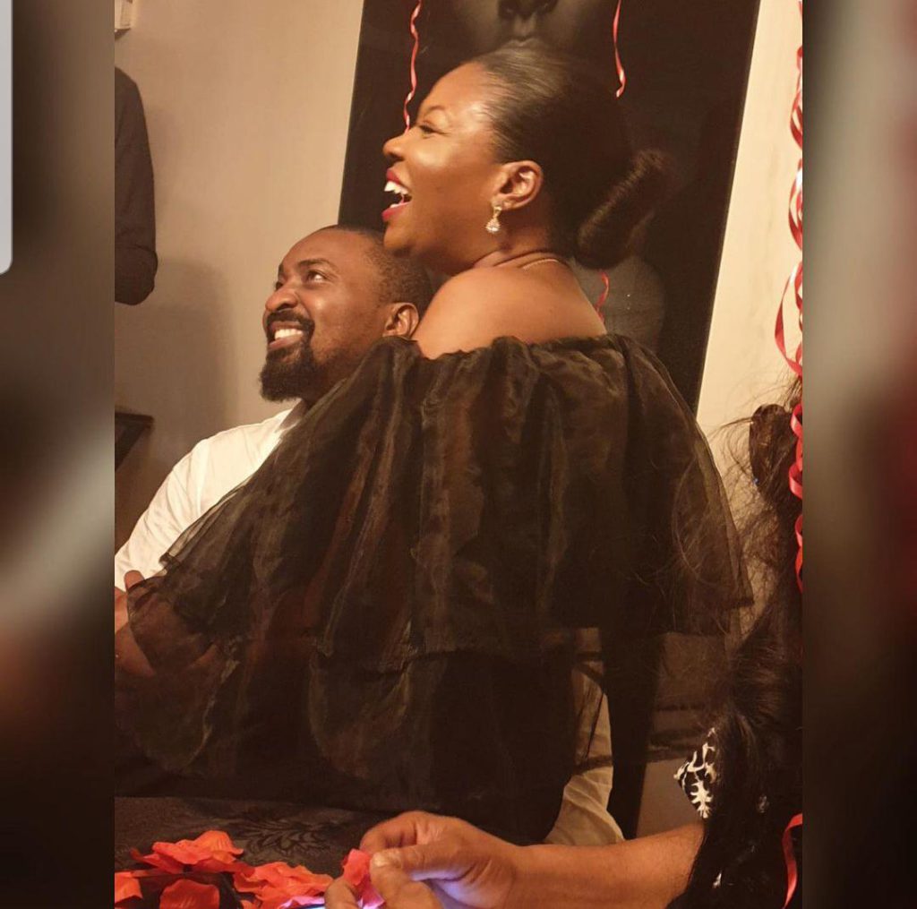 Popular Nigerian producer gets engaged to Ghanaian lover