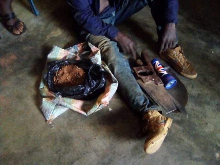 Man arrested for exhuming queen mother’s corpse to steal beads