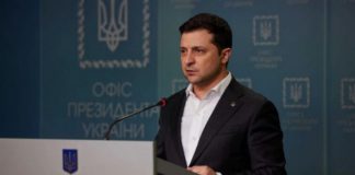 Ukrainian President Volodymyr Zelensky