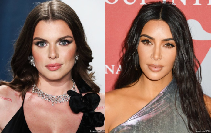 Julia Fox & Kim Kardashian... (photo credit | WENN/Avalon)