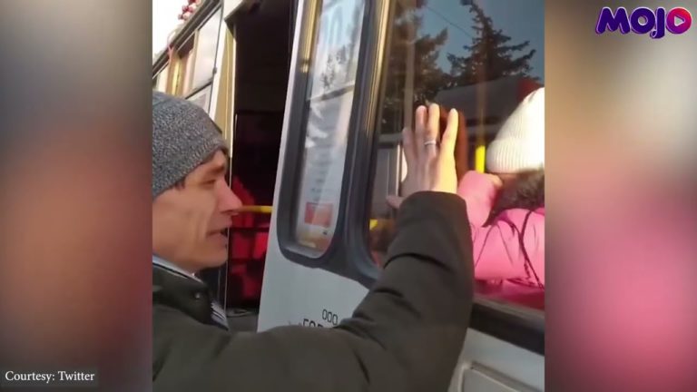 Ukrainian father saying goodbye to daughter will break your heart [Photo+Video]