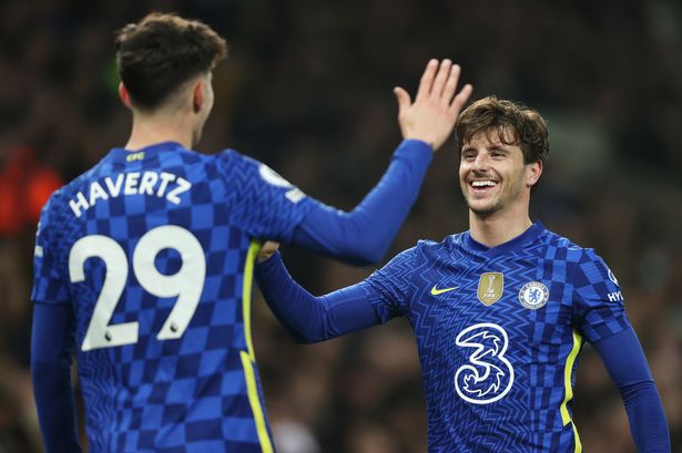 Chelsea players celebrate