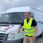 He ended up helping move families around the country over the past few days ( Image: Paul Kenwright)