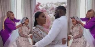 Raychel's mother blesses her in video ahead of wedding with Kojo Jones (Photo credit: Instagram/Ghanacelebrity.com)