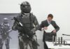 The movie-like suits will make ordinary human servicemen far more lethal ( Image: TASS via Getty Images)