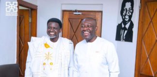 Bishop Charles Agyinasare and Kojo Oppong-Nkrumah - Source: Facebook