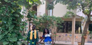 Nana Oye Bampoe Addo and son as seen on her Facebook page