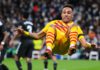 Pierre-Emerick Aubameyang of Barcelona celebrates Image credit: Getty Images