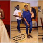 Mercy Johnsons's hubby nabs her with his shoes Photo credit: @mercyjohnsonokojie