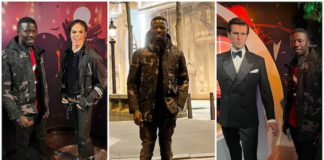 Kwaku Manu in photos with Michael Jackson and James Bond. Source: Instagram/kwakumanubob