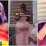 Maame Serwaa has released another video online Photo source: @officialmaameserwaa, @sweet_maame_adwoa
