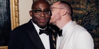 Edward Enninful and his husband, Alec Maxwell - Source Instagram page of Edward Enninful