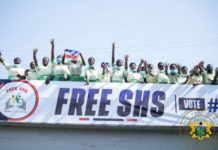 Free SHS - Govt of Ghana as source