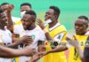 Aduana Stars celebrate