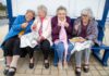 Pamela Wright, Mary Betteridge, Freda Jackson and Elsie Marsay (Image: CorinMesser/BNPS)