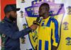 Lil Win with Asempa FM Head of Sports