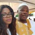 Mzbel and her father Mr Albert Amoah