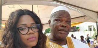 Mzbel and her father Mr Albert Amoah