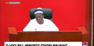 The Speaker of Parliament, Alban Kingsford Sumana Bagbin