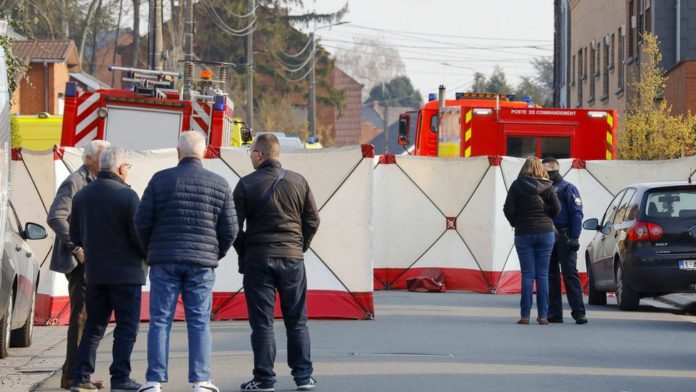 The incident happened early on Sunday, as dozens of people were preparing for a traditional parade