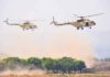 The military has been bombarding the motorbike gangs' forest camps