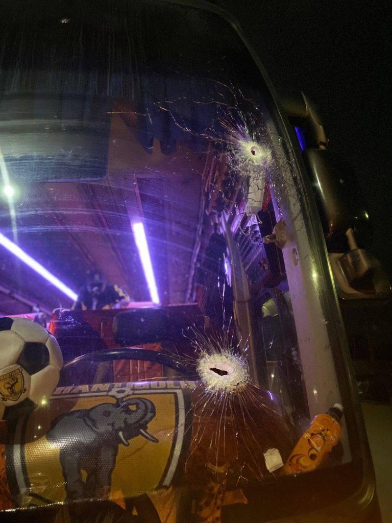 Driver escapes gunshot as armed robbers attack Ashanti Gold club bus