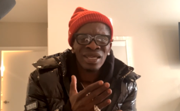 Shatta Wale addresses claims that his mother is homeless in a Facebook live video