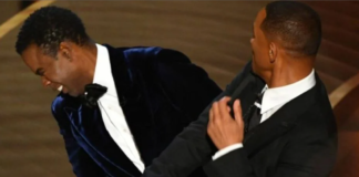 Will Smith slapped Chris Rock in the face on stage at the Oscars after the comic made a joke about the actor's wife Jada Pinkett Smith.