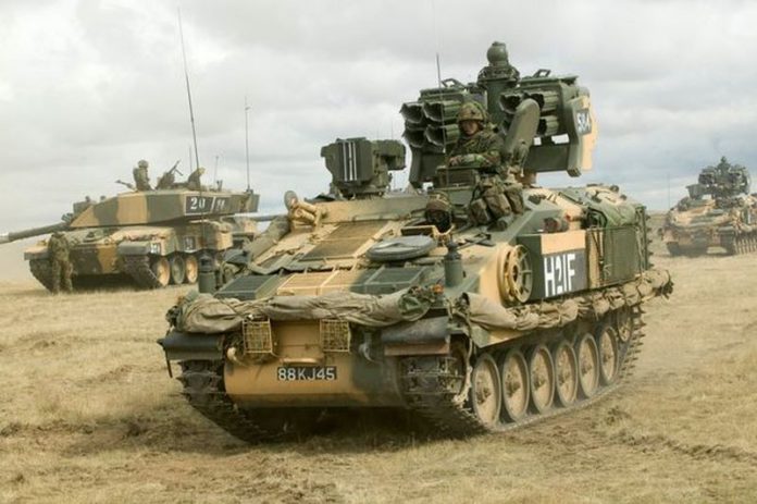 The Stormer Combat Vehicles will be a blow to Russia's attempts at low-flying attacks ( Image: Crown Copyright)