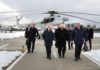 Putin, Belarusian President Alexander Lukashenko and Director General of Roscosmos Dmitry Rogozin visit the Vostochny Cosmodrome ( Image: via REUTERS)