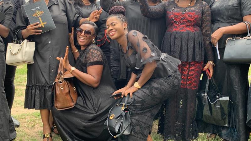 Photos of Gloria Sarfo and loved ones