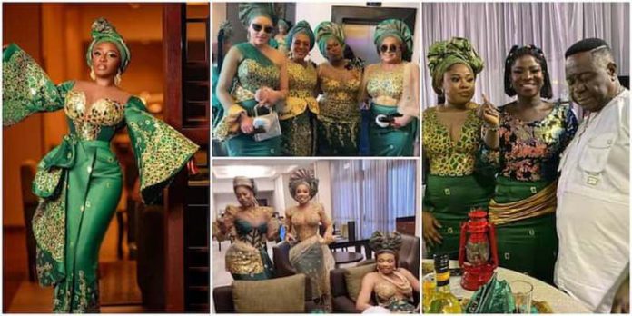 Rita Dominic's wedding was a star studded affair Photo credit: @iniedo/@weddingdigestnaija/@asoebibella