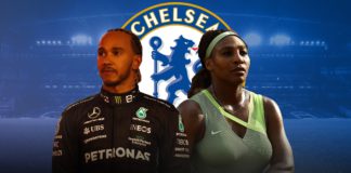 Chelsea, Lewis Hamilton-Serena Williams Image credit: Eurosport