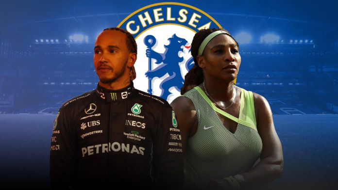 Chelsea, Lewis Hamilton-Serena Williams Image credit: Eurosport