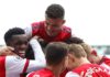 Arsenal celebrate