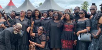 Photos of Gloria Sarfo and loved ones