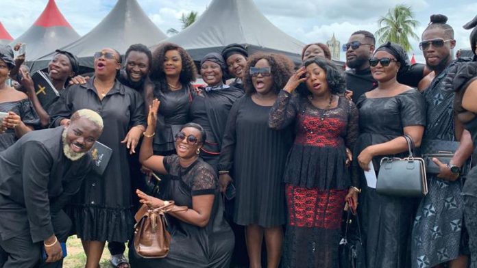 Photos of Gloria Sarfo and loved ones