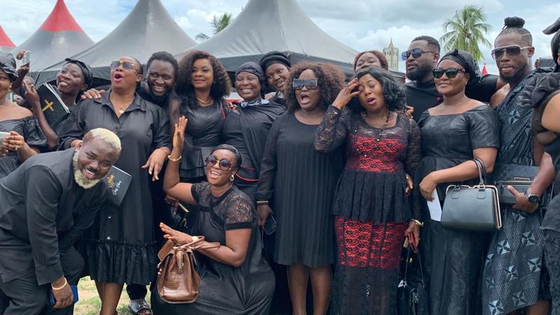 Photos of Gloria Sarfo and loved ones