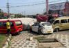 Airport Roundabout accident