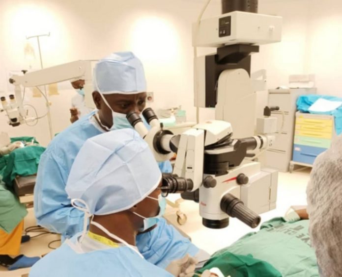 Eye surgeons begin training on UHAS Glaucoma treatment