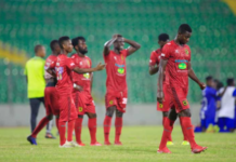 Asante Kotoko players left disappointed