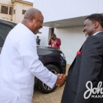 Mahama, NDC gurus worship with Agyinasare at Perez Chapel